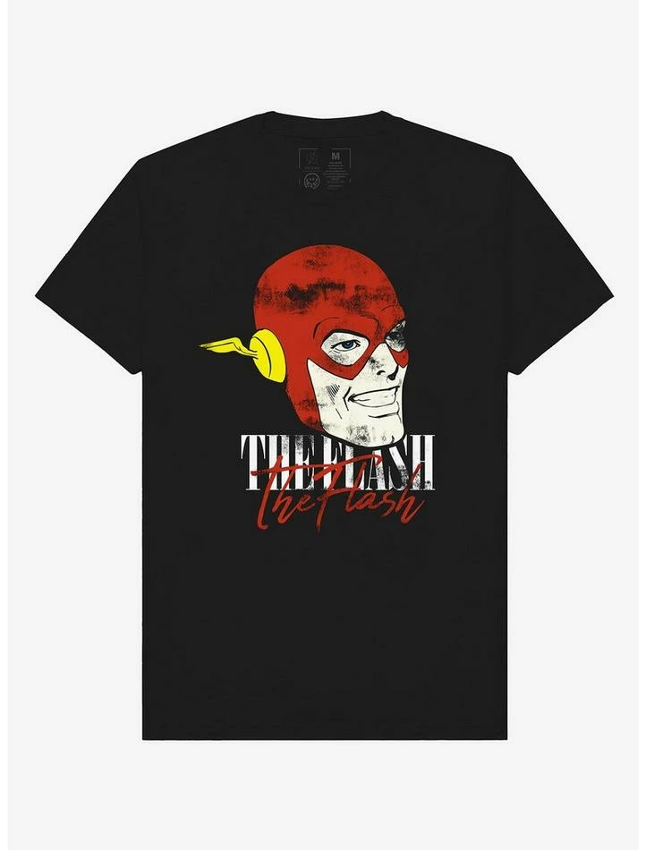 Wholesale 😀 DC Comics The Flash Profile T-Shirt By CVLA 🎉