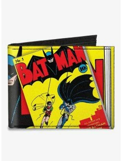 Best reviews of ๐ฅ DC Comics Classic Batman Issue 1 Robin Batman Logo Close Up Cover Pose Canvas Bifold Wallet ๐งจ