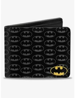 Best deal 🥰 DC Comics Bat Signal Corner Monogram Bifold Wallet 😉