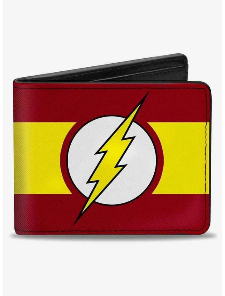 Buy ✨ DC Comics Flash Logo Stripe Bifold Wallet 😉