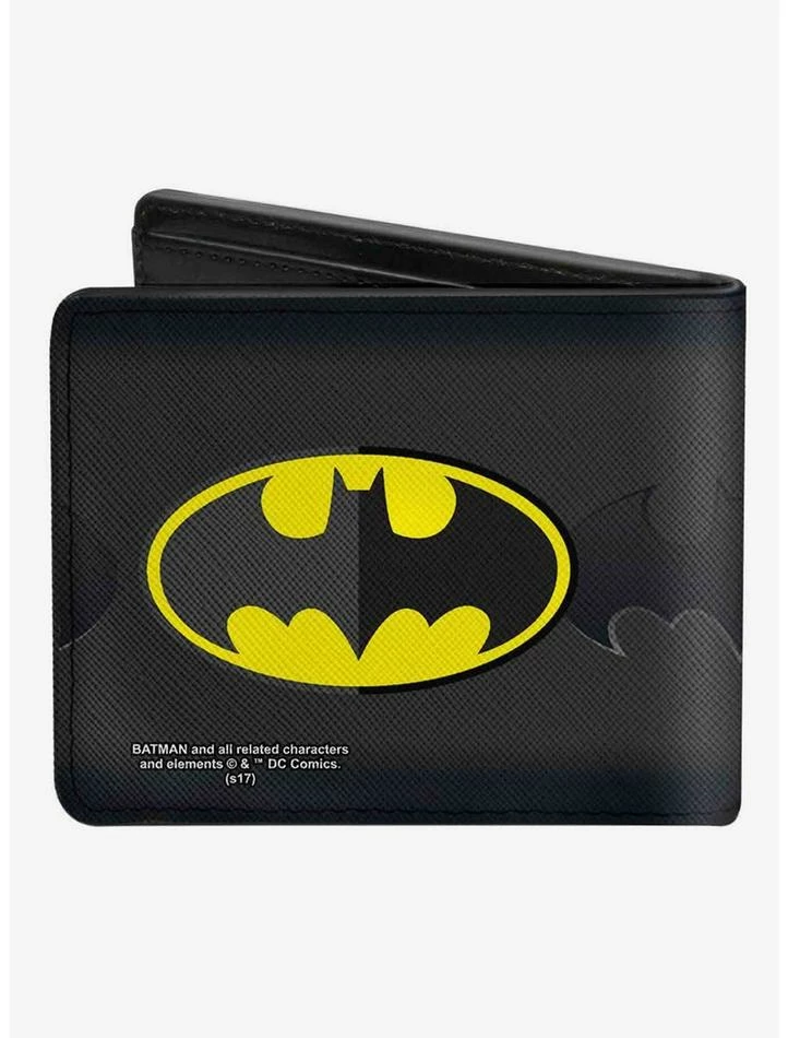 Promo ๐ DC Comics Batman Icon CenteBat Signal Stripe Bifold Wallet ๐ - Image 2