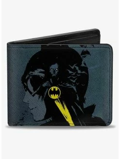 New 😉 DC Comics Catwoman Batman Harley Quinn Joker Bifold Wallet 🔥