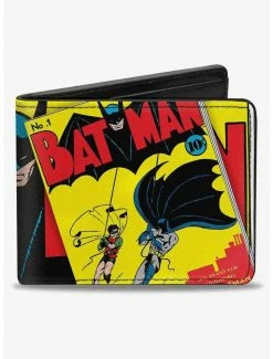 Buy 🎁 DC Comics Classic Batman Issue 1 Robin Batman Logo Close Up Cover Pose Bifold Wallet 🔥