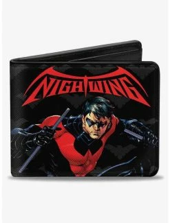 Top 10 🔔 DC Comics Nightwing Issue 1 Welcome to Gotham Cover Logo Bifold Wallet 🥰