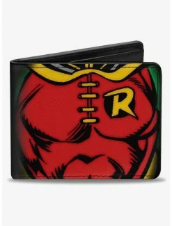 Buy 🎁 DC Comics Robin Chest Logo Bifold Wallet ⭐