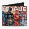 Budget 🌟 DC Comics The New 52 Justice League Issue 1 7 Superhero Variant Cover Bifold Wallet 🎉