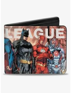 Budget 🌟 DC Comics The New 52 Justice League Issue 1 7 Superhero Variant Cover Bifold Wallet 🎉