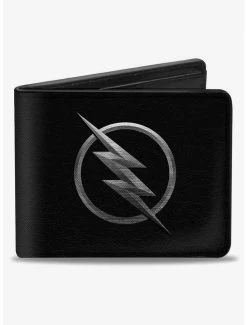 Top 10 ✨ DC Comics Reverse Flash Logo Etching Bifold Wallet 🔔