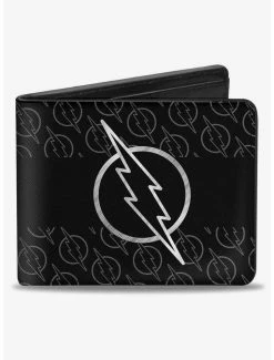 Brand new 🤩 DC Comics Reverse Flash Logo Stripe Logo Monogram Bifold Wallet 🧨