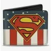 Coupon ✔️ DC Comics Superman Shield Americana Bifold Wallet 😉