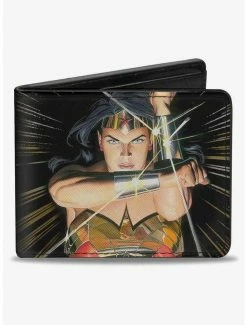 Buy ๐ DC Comics Wonder ๐ฉ Woman Mythology Crossed Pose Bifold Wallet ๐