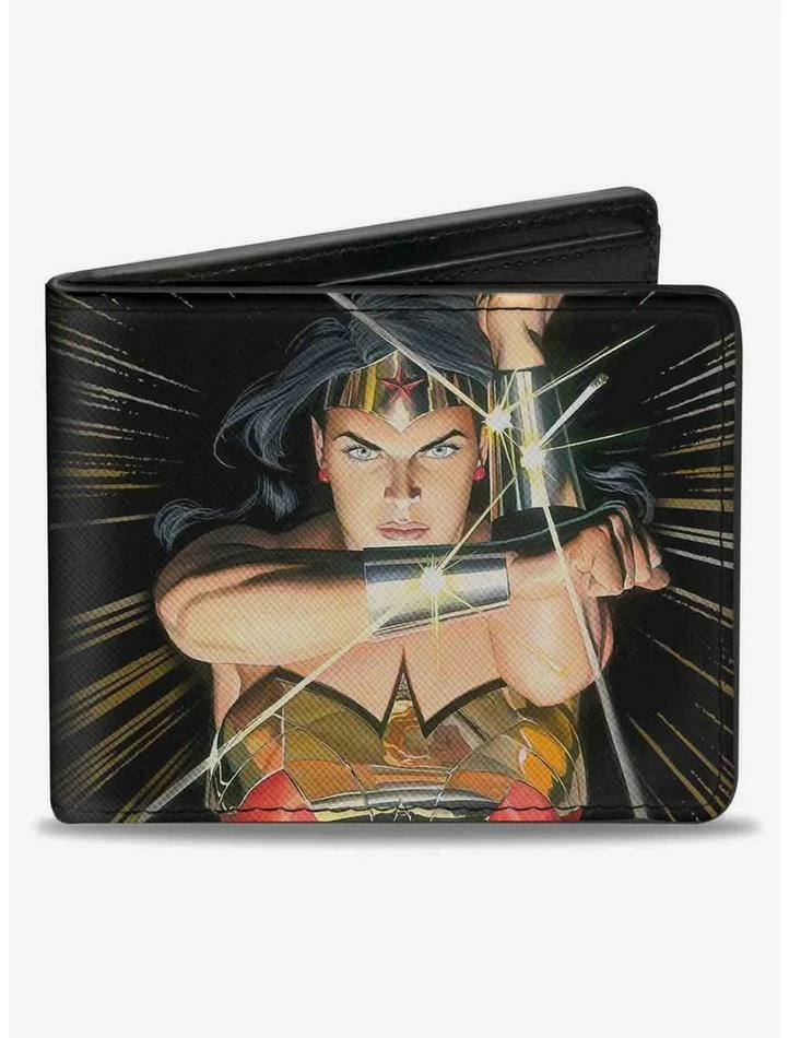 Buy 🔔 DC Comics Wonder 👩 Woman Mythology Crossed Pose Bifold Wallet 🔔