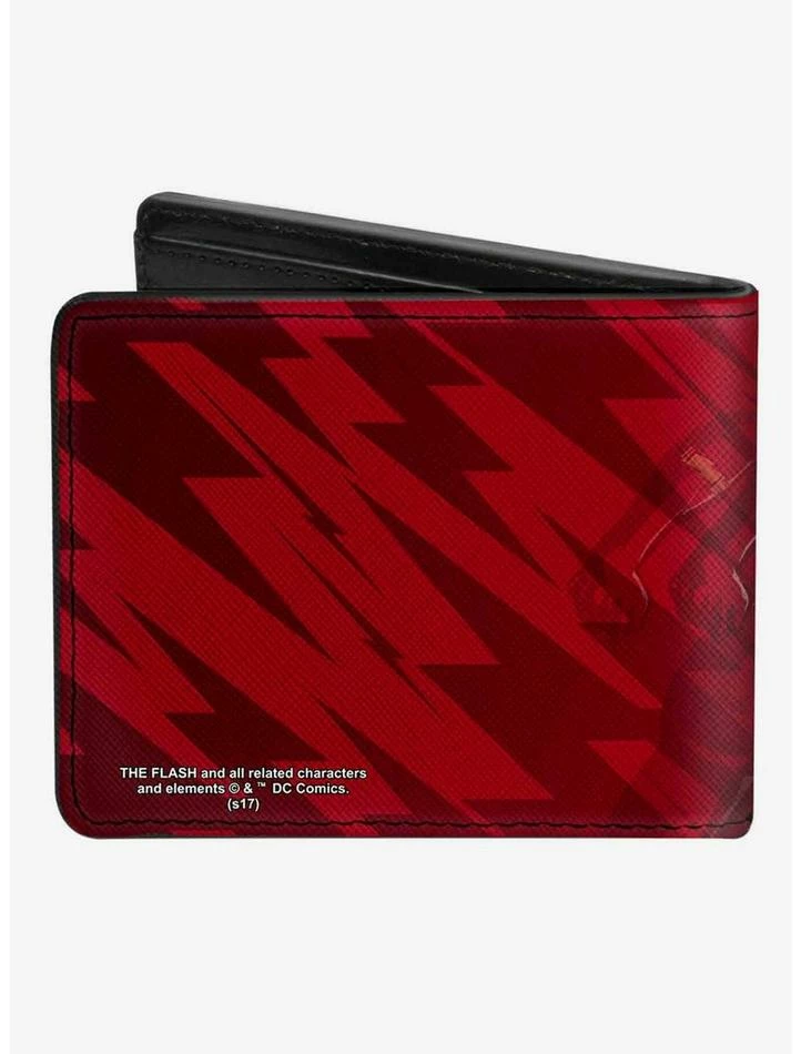 Cheapest ๐ DC Comics The Flash Running Pose Bolts Trails Bifold Wallet ๐ - Image 2