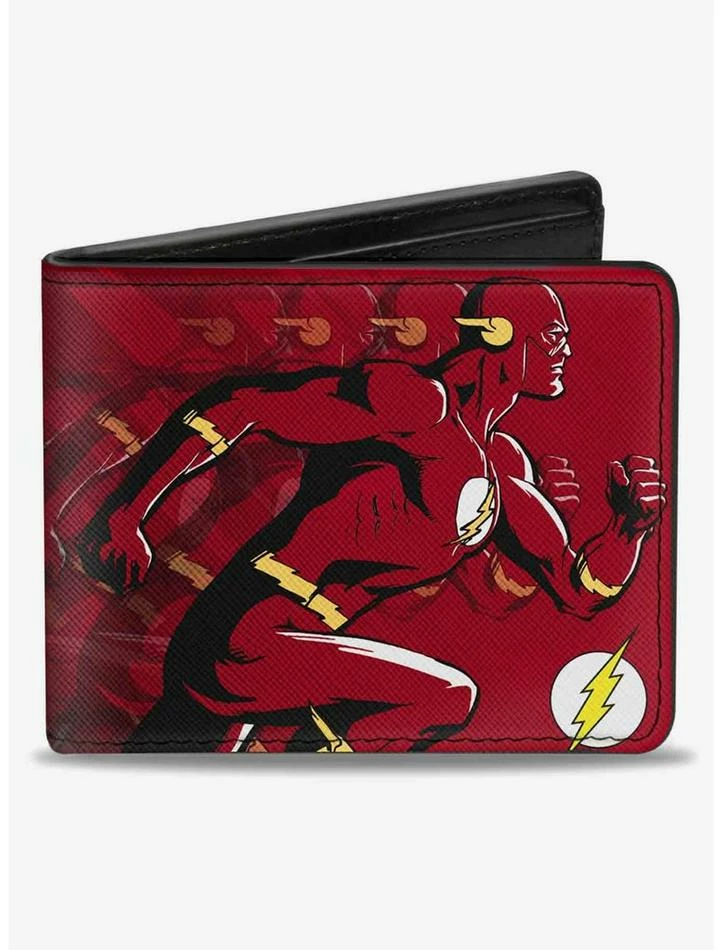 Cheapest ๐ DC Comics The Flash Running Pose Bolts Trails Bifold Wallet ๐