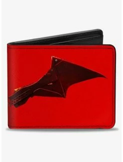 Buy 🎁 DC Comics The Batman Movie Bat Wings Weathered Bifold Wallet 🛒